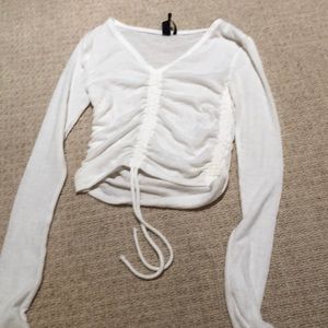 Urban Outfitters Long sleeve white top